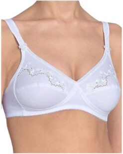 Triumph Soutien-gorge Sans Armature Elasti Cross + Cotton (Blanc) 8 Triumph Soutien-gorge Sans Armature Elasti Cross + Cotton (Blanc) -Lingerie Belle triumph soutien gorge sans armature elasti cross cotton blanc 2