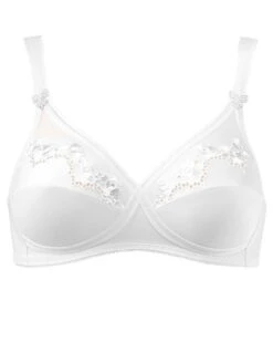 Triumph Soutien-gorge Sans Armature Elasti Cross + Cotton (Blanc) 9 Triumph Soutien-gorge Sans Armature Elasti Cross + Cotton (Blanc) -Lingerie Belle triumph soutien gorge sans armature elasti cross cotton blanc 3