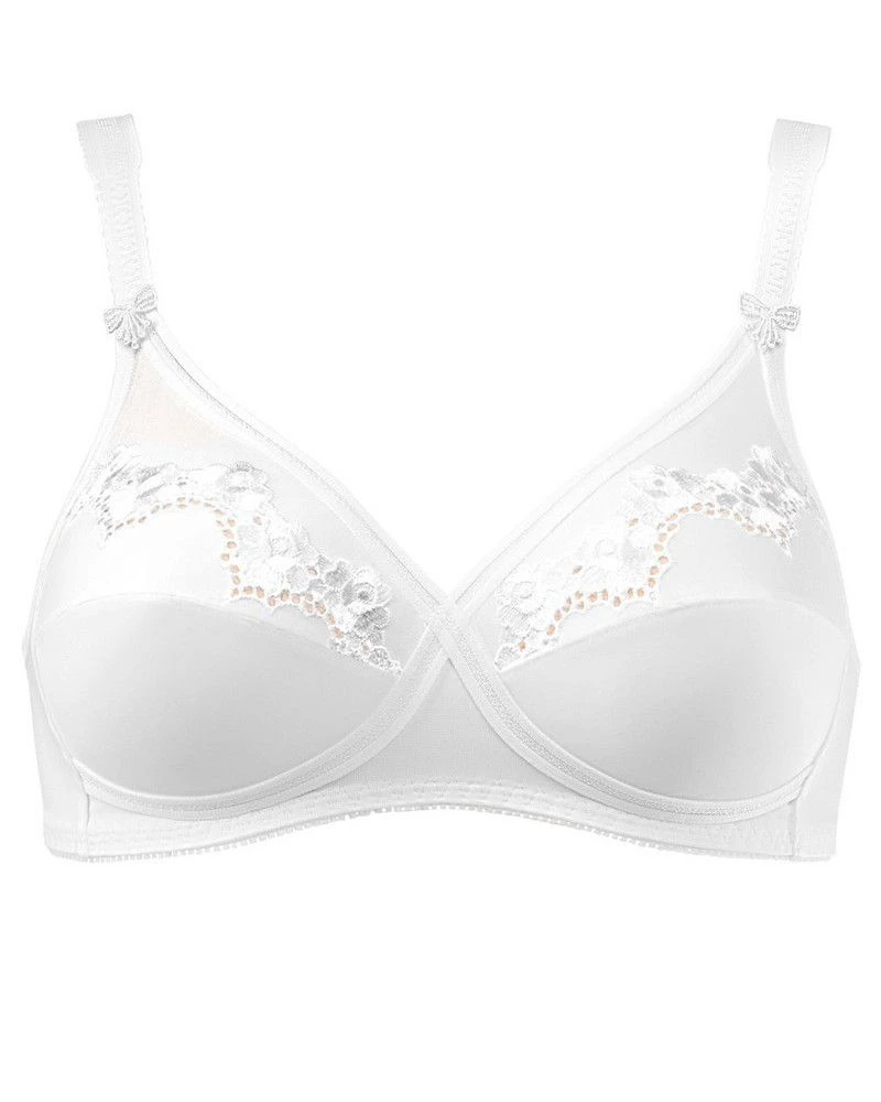 Triumph Soutien-gorge Sans Armature Elasti Cross + Cotton (Blanc) 6 Triumph Soutien-gorge Sans Armature Elasti Cross + Cotton (Blanc) – Image 4